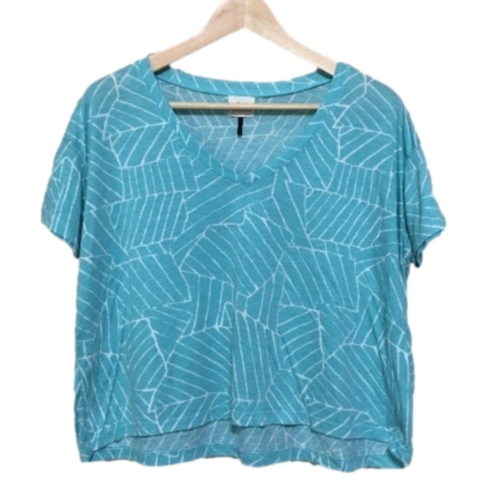 C&S Clothing PacSun abstract print crop tee size XS